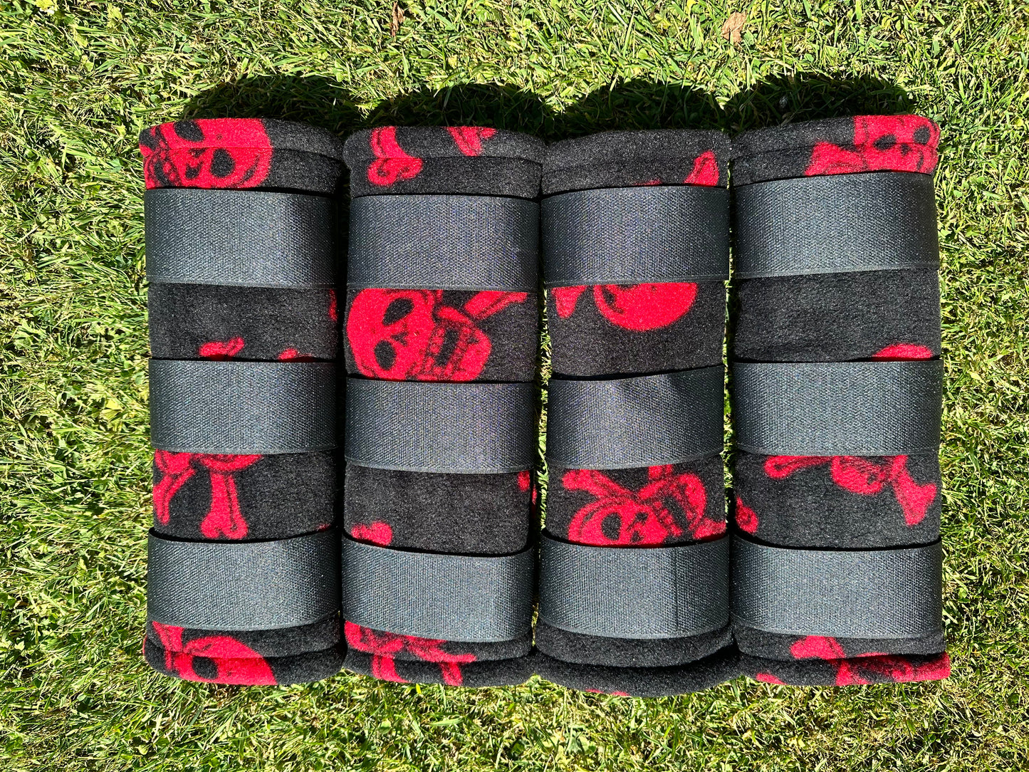 Large Pony Skull & Cross Bones Stable Boots
