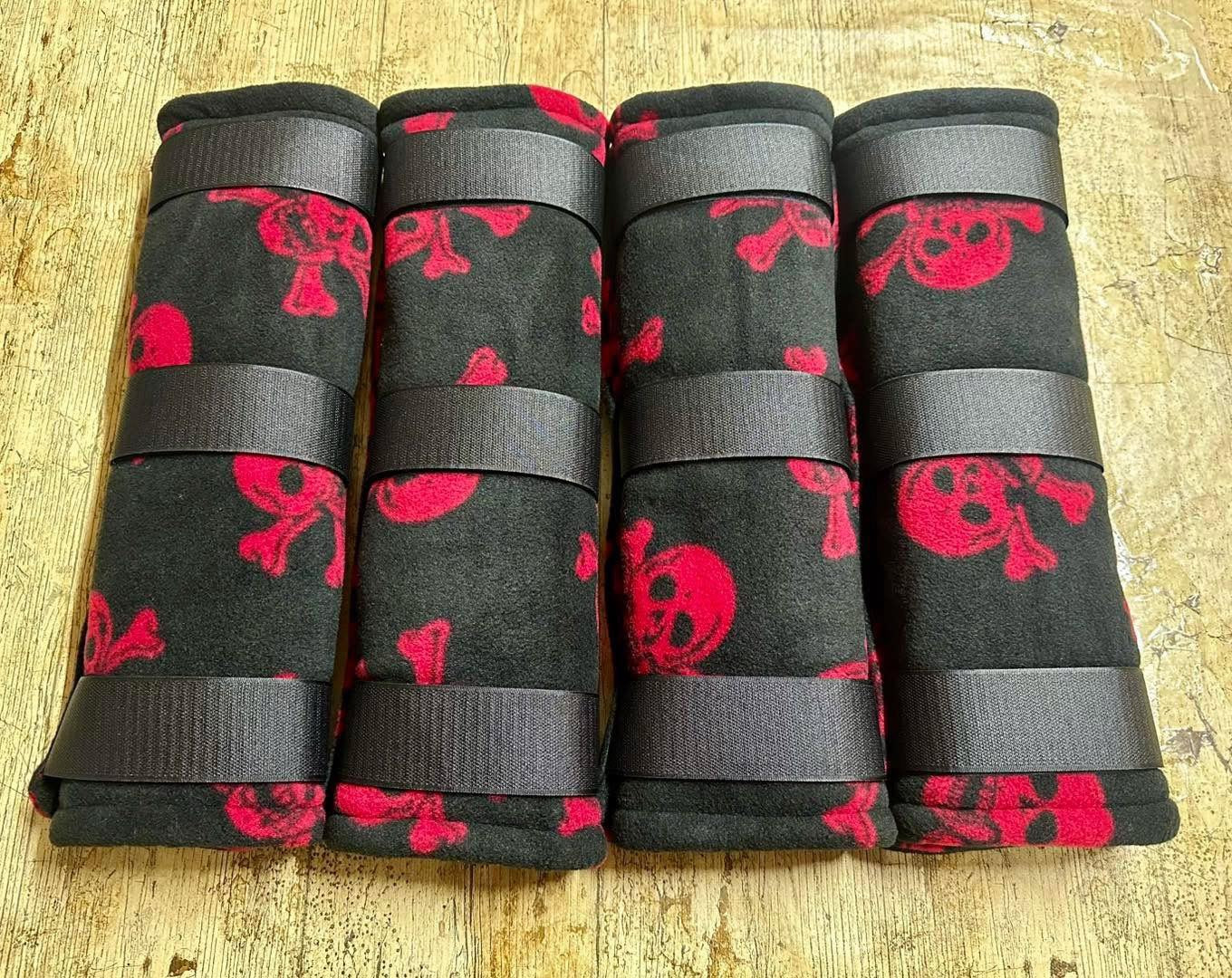 Large Pony Skull & Cross Bones Stable Boots