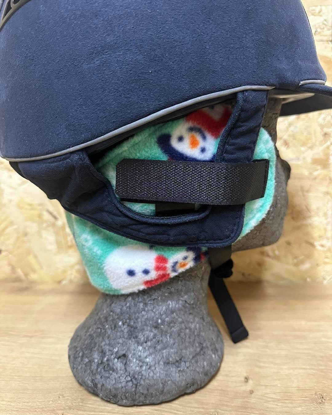 Mint Snowman Riding Hat Ear Warmer