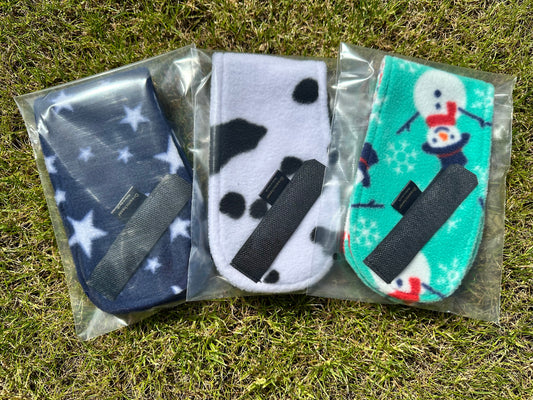 3 x Riding Hat Ear Warmers *seconds*
