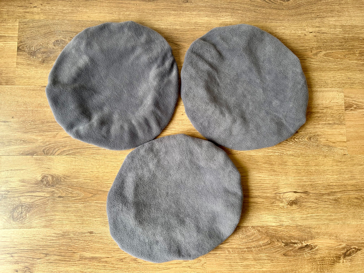 3 x Grey Bucket Cover Bundle
