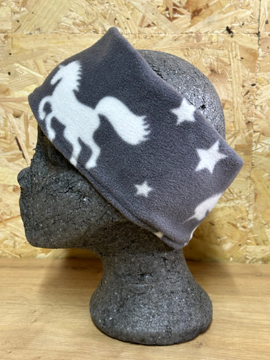 Grey Unicorn Headband